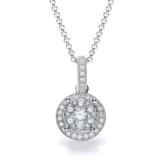 Marguerite 18ct White Gold Pearl & Diamond Necklace | Annoushka UK | Pearl  and diamond necklace, White gold necklaces, Diamond