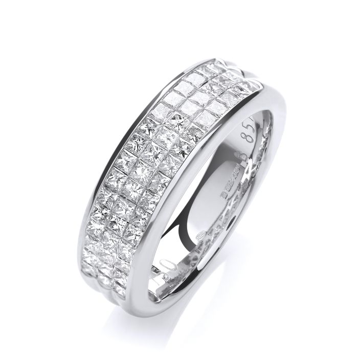 18ct White Gold Diamond Ring